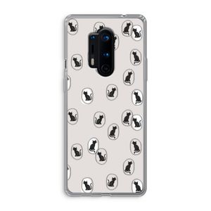 Miauw: OnePlus 8 Pro Transparant Hoesje