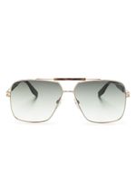 Marc Jacobs Eyewear lunettes de soleil à monture carrée - Marron