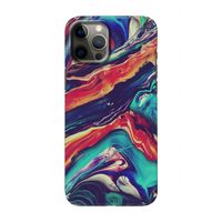 Chameleon Sun: Volledig geprint iPhone 12 Pro Hoesje