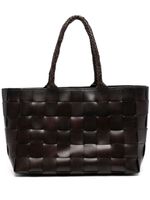 DRAGON DIFFUSION sac cabas Japan en cuir - Marron