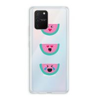 Smiley watermeloen: Samsung Galaxy S10 Lite Transparant Hoesje Smiley watermeloen: Samsung Galaxy S10 Lite Transparant Hoesje