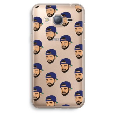 Drake Away: Samsung Galaxy J3 (2016) Transparant Hoesje
