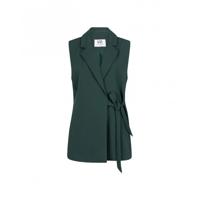 Lofty Manner - Blauw | Dames | Gilet | Blauw | XS | regular | Kamst mode