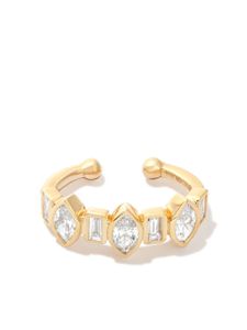 SHAY bijou d'oreille Bezel en or 18ct