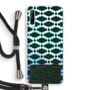 Moroccan tiles: Huawei P Smart Pro Transparant Hoesje met koord