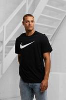 Nike Swoosh T-Shirt Heren Zwart - Maat M - Kleur: Zwart | Soccerfanshop