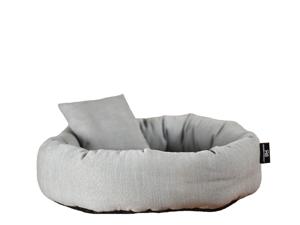 ROHRSCHNEIDER Katten-/ hondenbed (S, Navy chambray)