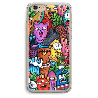 Vexx Mixtape: iPhone 6 Plus / 6S Plus Transparant Hoesje