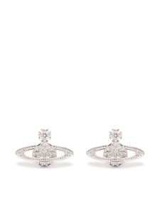 Vivienne Westwood boucles d'oreilles à logo Orb - Argent