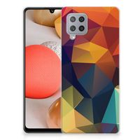 Samsung Galaxy A42 TPU Hoesje Polygon Color