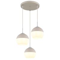 Globo 3-lichts hanglampRagusa rond zand bruin - 15999-3HR