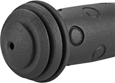 Widek kinderfiets handvat - basic zwart, 100mm, rubber