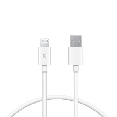 USB-kabel KSIX Wit 1 m