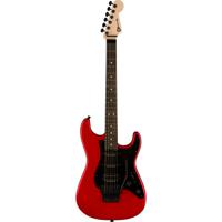 Charvel Pro-Mod So-Cal Style 1 HSS FR E Ebony Ferrari Red elektrische gitaar - thumbnail