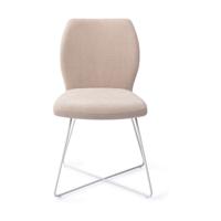 Jesper Home Ikata eetkamerstoel Sand Strand cross white