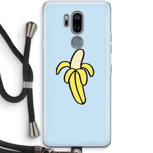 Banana: LG G7 Thinq Transparant Hoesje met koord