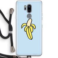 Banana: LG G7 Thinq Transparant Hoesje met koord