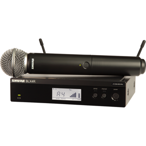 Shure BLX24RE/SM58-K14 draadloos handheld systeem (614 - 638 MHz)