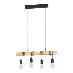 EGLO Townshend hangende plafondverlichting Flexibele montage E27