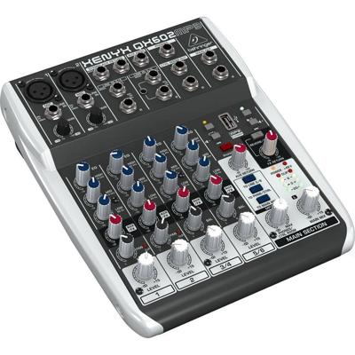 Behringer Xenyx QX602MP3 PA en studiomixer