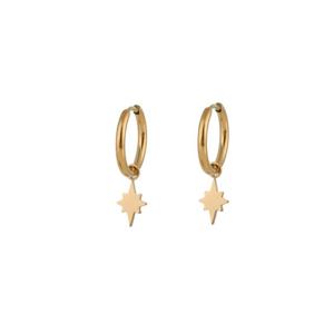 Go Dutch Label Creolen Poolster Goud