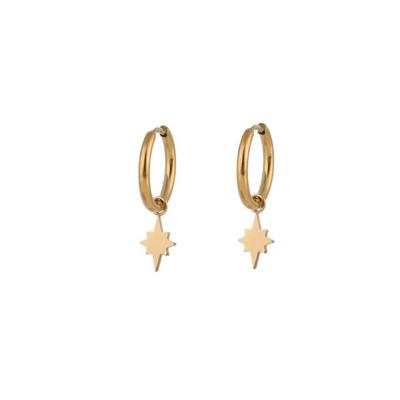Go Dutch Label Creolen Poolster Goud