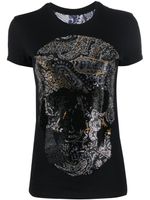 Philipp Plein t-shirt Paisley Skull à col rond - Noir - thumbnail