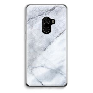 Witte marmer: Xiaomi Mi Mix 2 Transparant Hoesje