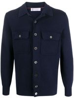 Brunello Cucinelli cardigan en cachemire - Bleu Brunello Cucinelli cardigan en cachemire - Bleu