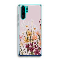 Painted wildflowers: Huawei P30 Pro Transparant Hoesje