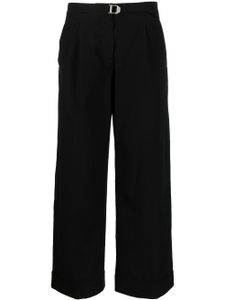 A.P.C. pantalon ample Euphemia à taille ceinturée - Noir