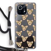 Tijger: Xiaomi Mi 11 Transparant Hoesje met koord