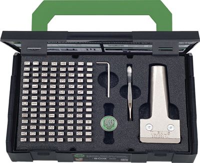 Kukko Slagcijfers-/slagletterset | 120-delig met typenhouder | 1,5 mm | 1 stuk - 333-015 333-015