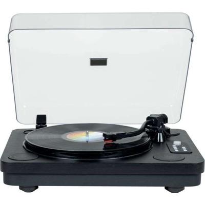 Bluetooth vinyl draaitafel - THOMSON - TT650BT - USB opname - 2 speakers - Zwart