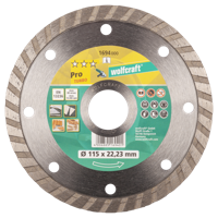Wolfcraft Diamant-doorslijpschijf | ProTu | Ø115 x 22,23 | 1 stuk - 1694000