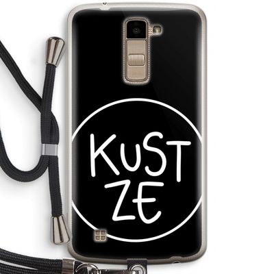 KUST ZE: LG K10 (2016) Transparant Hoesje met koord