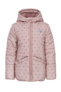 LOOXS Little Meisjes winterjas print - Paars fantasy