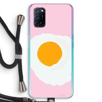 Sunny side up: Oppo A72 Transparant Hoesje met koord