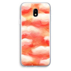 Lichte Wolken: Samsung Galaxy J3 (2017) Transparant Hoesje