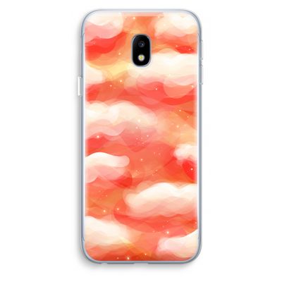 Lichte Wolken: Samsung Galaxy J3 (2017) Transparant Hoesje