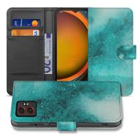 Samsung Galaxy Xcover 7 Pro | Bookcase | Hoesje Painting Blue Design
