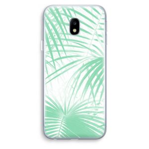 Palmbladeren: Samsung Galaxy J3 (2017) Transparant Hoesje