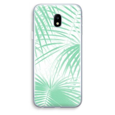 Palmbladeren: Samsung Galaxy J3 (2017) Transparant Hoesje