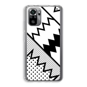 Pop Art #5: Xiaomi Redmi Note 10S Transparant Hoesje