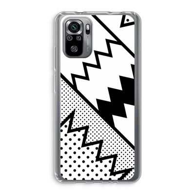 Pop Art #5: Xiaomi Redmi Note 10S Transparant Hoesje