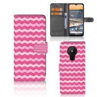 Nokia 5.3 | Telefoon Hoesje | Waves Pink