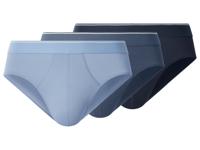 esmara Men Set van 3 heren onderbroeken (Marineblauw/donkerblauw, M)