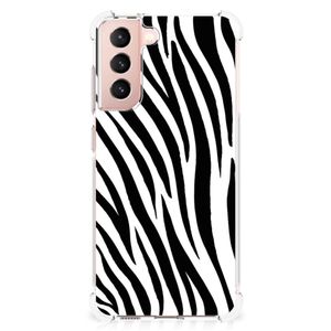 Samsung Galaxy S21 FE Case Anti-shock Zebra