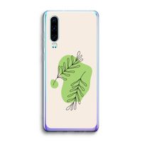 Beleaf in you: Huawei P30 Transparant Hoesje Beleaf in you: Huawei P30 Transparant Hoesje
