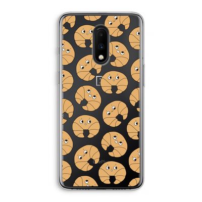 Croissant: OnePlus 7 Transparant Hoesje